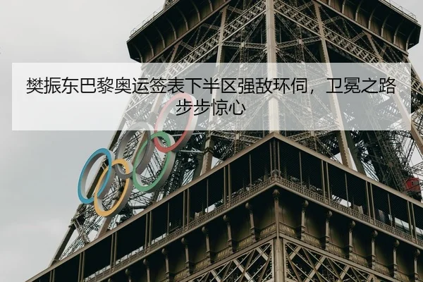 樊振东巴黎奥运签表下半区强敌环伺，卫冕之路步步惊心