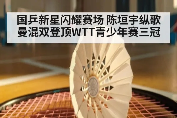 国乒新星闪耀赛场 陈垣宇纵歌曼混双登顶WTT青少年赛三冠